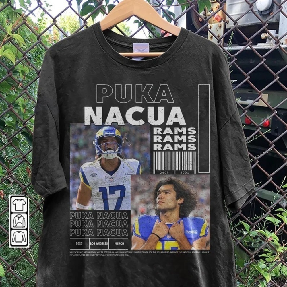 Puka Nacua Los Angeles Football Tshirt